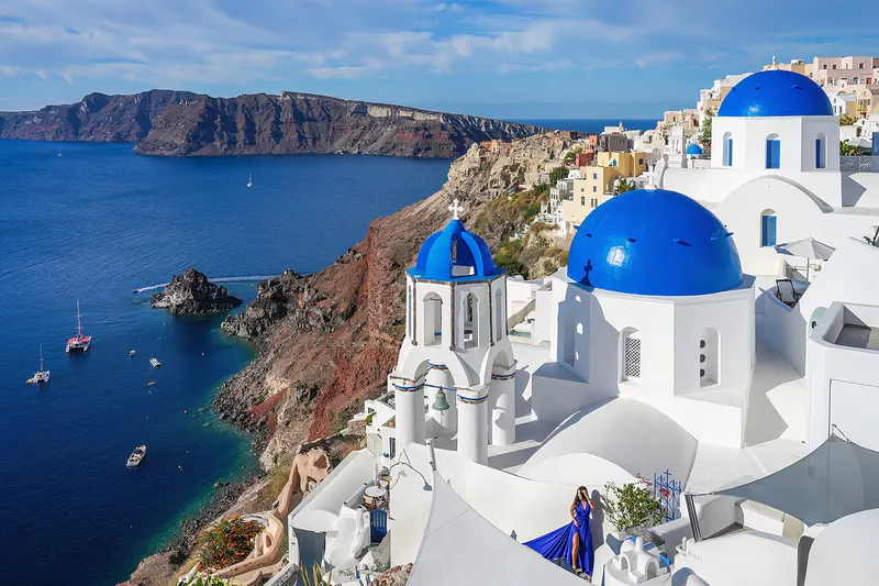 Santorini attraction