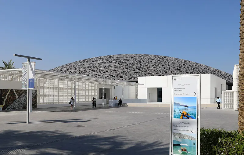Louvre Abu Dhabi attraction